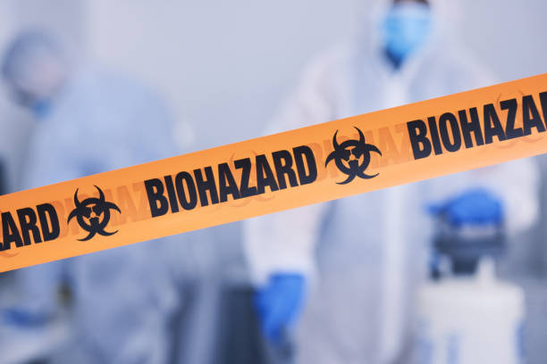Professional Blood Cleanup technician working in Phelan, CA